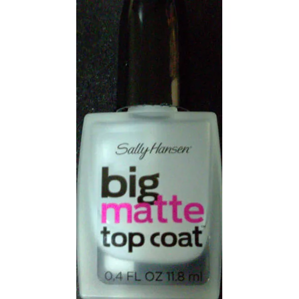 Sally Hansen Big Matte Top Coat in 11.8 ml retail packaging
