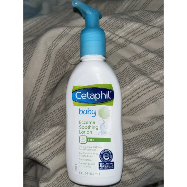 Cetaphil Baby Eczema Soothing Lotion in 147 ml retail packaging