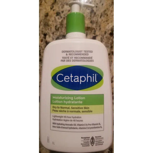 Cetaphil Moisturizing Lotion in 1000 ml retail packaging