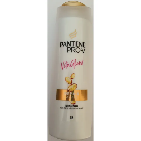 Pantene Pro-V VitaGlow Repair & Care Shampoo in 500 ml retail packaging